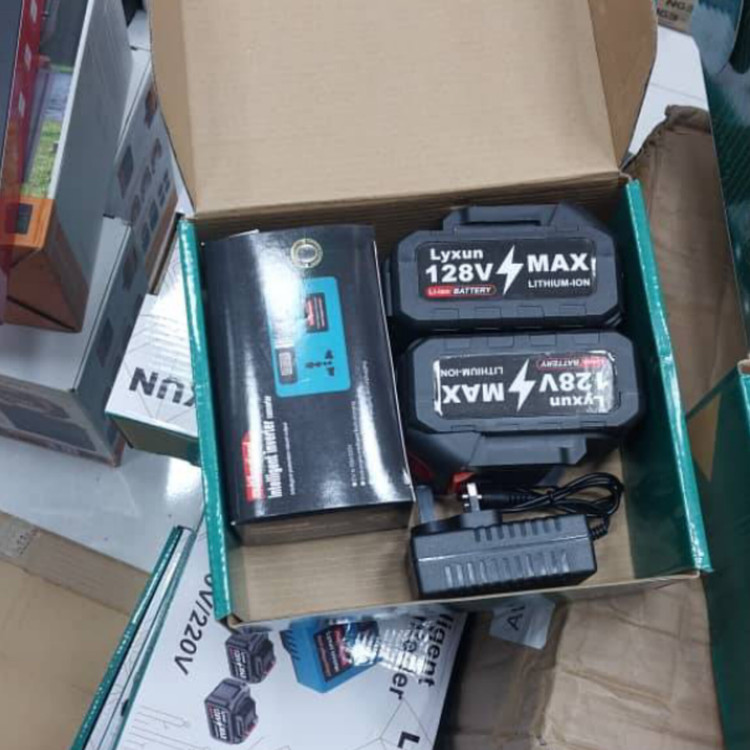 پک اینورتر هوشمند چندمنظوره Lyxun تک پریز | دو باتری 10 سلولی (128V MAX)