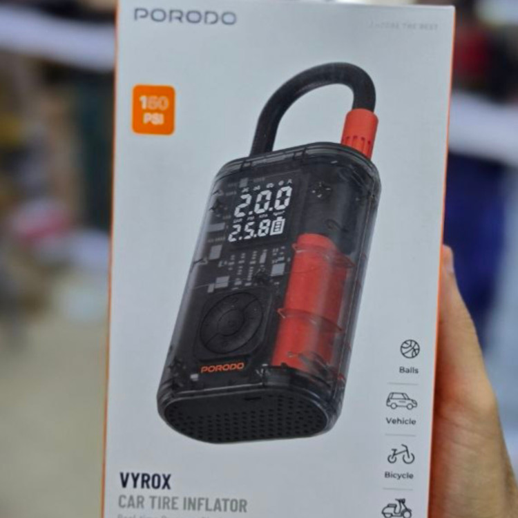پک محصول پمپ باد شارژی پرودو مدل Vyrox PDGA05BK