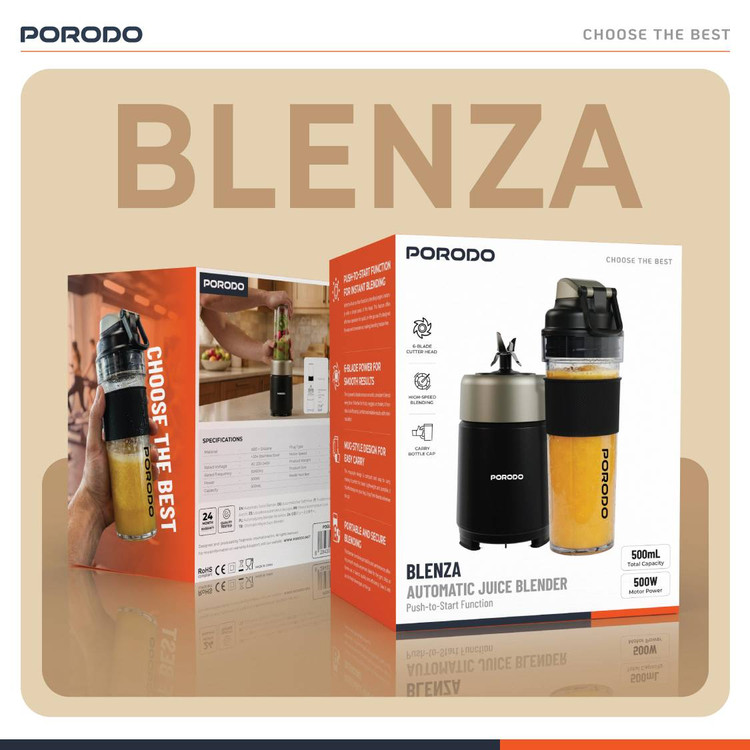 پک مخلوطکن و آبمیوهگیری اتوماتیک پرودو Blenza مدل PDBL2101ABKG