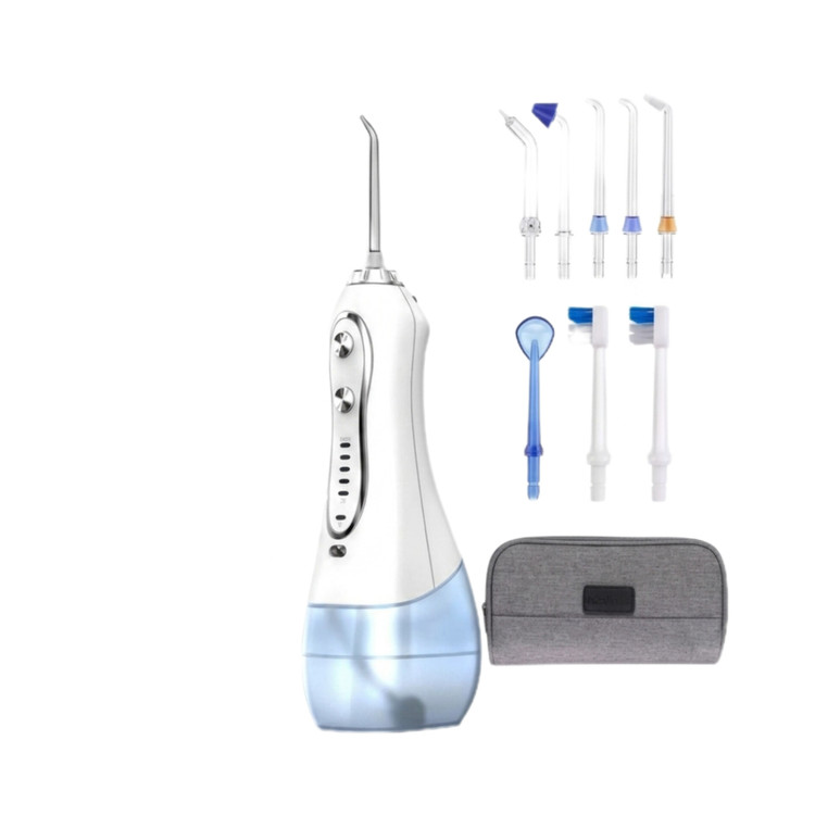 محتویات واترفلاسر شارژی H2ofloss مدل HF-6 رنگ سفید