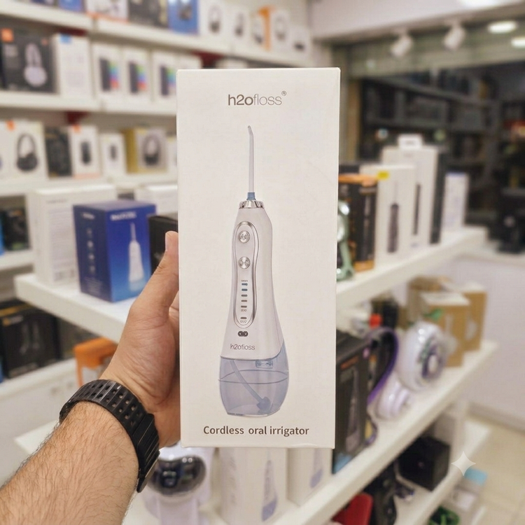 پک واترفلاسر شارژی H2ofloss مدل HF-6 سفید