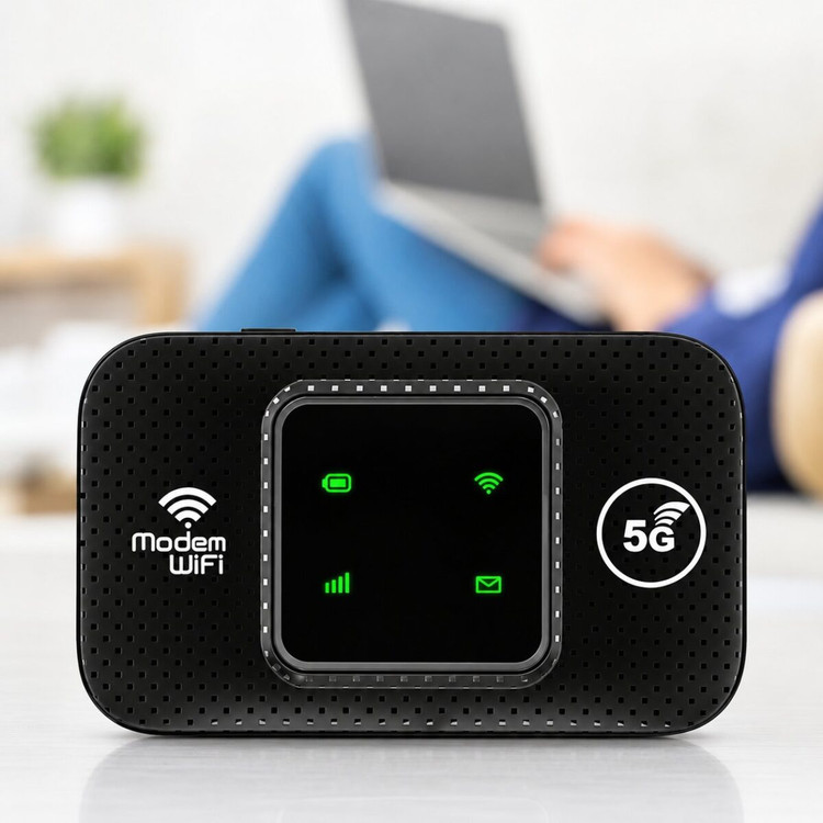 مودم جیبی 5G اورجینال مدل M9S-LCD با باتری 8000mAh با آنتن ۵G