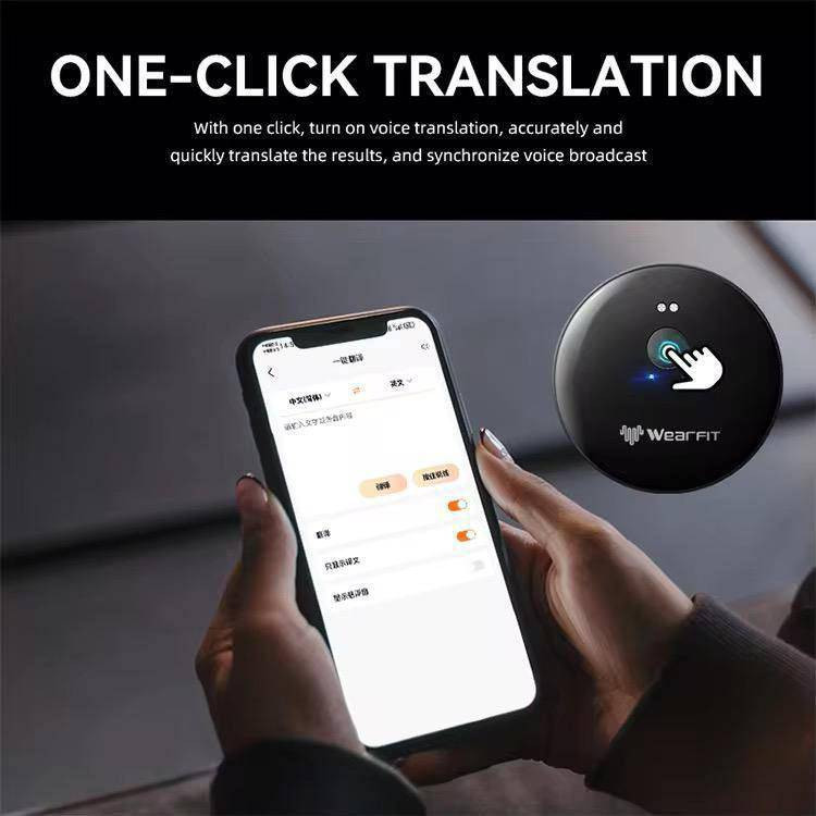 دستیار هوشمند AI موبایل Wearfit با بلوتوث 5.4 ترجمه با تک کلیک