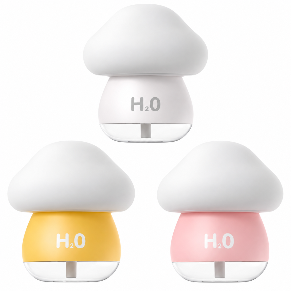 چراغ خواب و بخور قارچی ضربه‌ای با نور RGB و سنسور لمسی