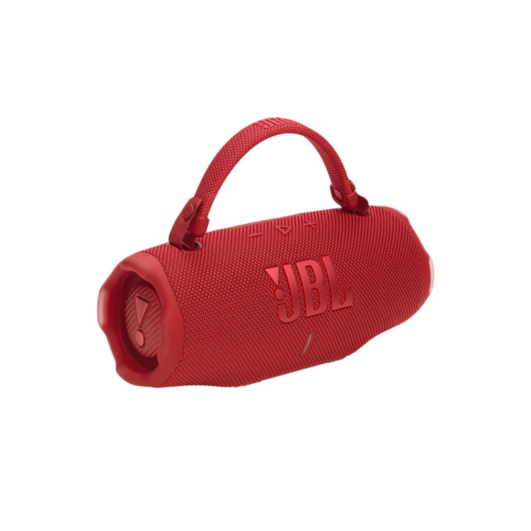 اسپیکر بلوتوثی قابل حمل JBL Charge 6 قرمز با صدای JBL Pro و شارژدهی ۲۸ ساعته