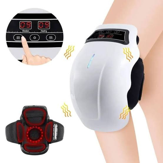 ماساژور شارژی و بیسیم زانو مدل HX-118 با ویبره و گرمایش مناسب